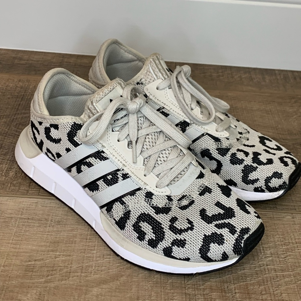 Adidas Swift Run X Leopard Sneakers